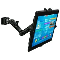 Mount-It! Premium Car Headrest Tablet Holder with Adjustable Arm |  Heavy Duty Aluminum Car Tablet Mount for iPad