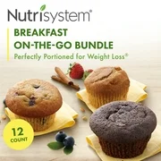 Nutrisystem Breakfast On-The-Go Variety Bundle Muffins, 12 Count