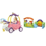 Little Tikes Princess Horse & Carriage, Multicolor & Tikes Activity Garden Playset for Babies Infants Toddlers - Playhouse for Developing Motor Skills and Cognitive Ability