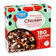 Great Value Mediterranean Inspired Chicken, Whole30 Meal, 10 oz