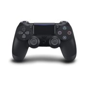 Coutlet Black PS4 Wired Vibrate Game Controller Handle Dual Double Shock for PS4 and PC (Black)