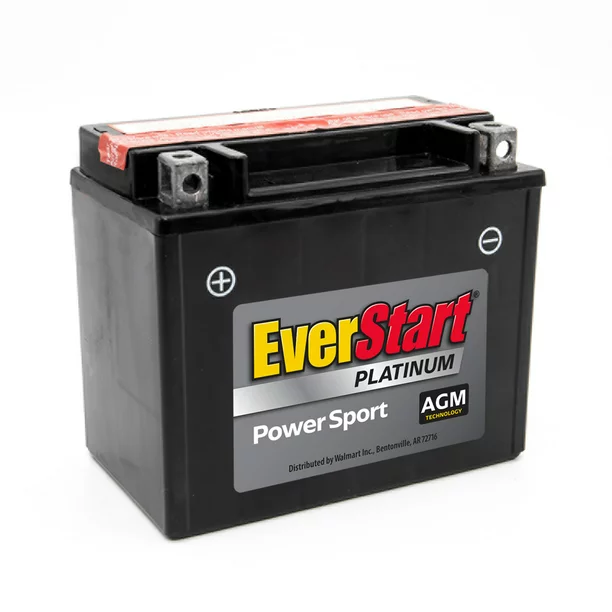 EverStart AGM PowerSport Battery, Group Size 12BS 12 Volt, 180 CCA