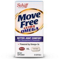 Schiff Move Free Ultra Omega-3 Joint Health Softgels, 30 Ct, 3 Pack