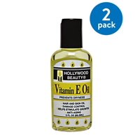 (2 Pack) Hollywood Beauty Vitamin E Oil, 2 fl oz