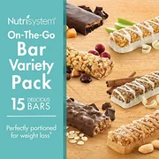 Nutrisystem On-The-Go Variety Bundle Bars, 15 Count
