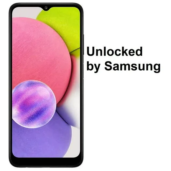 Samsung A03s UNLOCKED black unlocked by Samsung NEW | Triple Camera