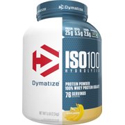 Dymatize ISO100 Hydrolyzed Whey Isolate Protein Powder, Smooth Banana, 5 lb