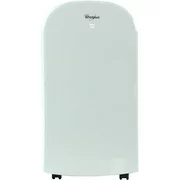 Whirlpool 14,000 BTU Dual-Exhaust Portable Air Conditioner with Remote Control in White