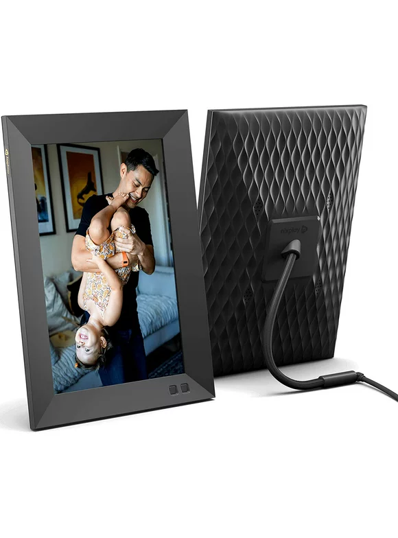 Nixplay Smart Wi-Fi Digital Photo Frame W10J - Share Photos and Videos Instantly