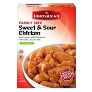 InnovAsian Sweet & Sour Chicken, Family Size Frozen Asian Meal, 36 oz