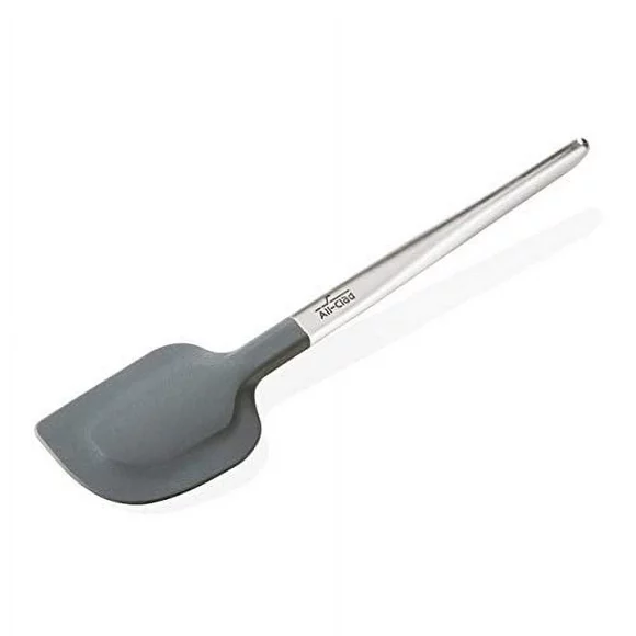All Clad Silicone Tools Spatula For Cooking Baking And Serving, Stainless Steel and Black