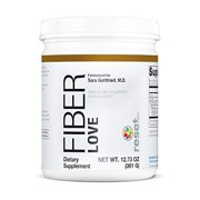 Reset360 Fiber Love | Daily Fiber Powder Supplement, Supports Bowel Regularity, Mix & Drink, 38 Servings