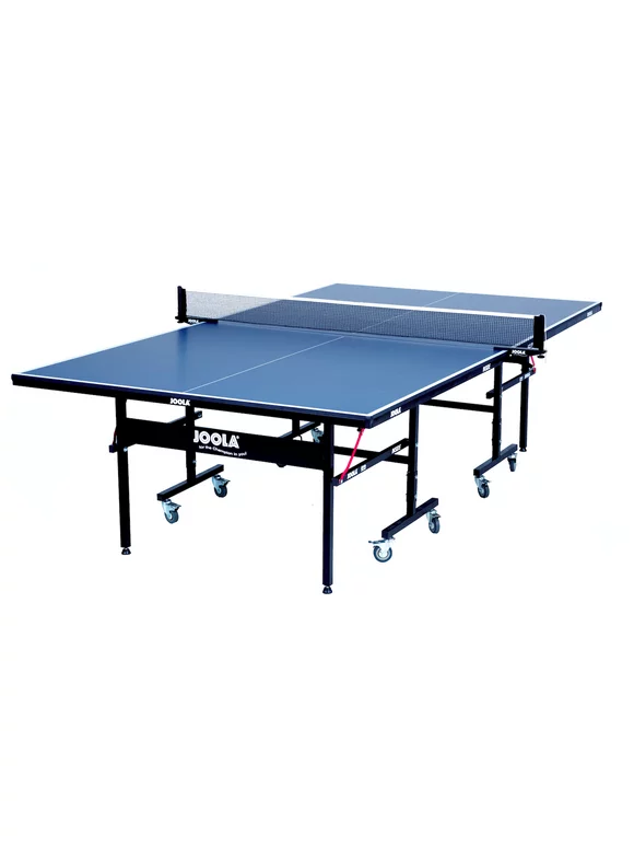 JOOLA Inside 15mm Indoor Regulation Size 2-Piece Table Tennis Table, Blue