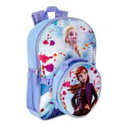 Disney Frozen 2 Kids Girls' Change Is in the Air Backpack with Lunch Bag