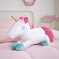 Unicorn 3D Figural Plush Decorative Throw Pillow by Your Zone