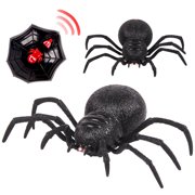 Remote Control Spider Scary Wolf Spider Robot Realistic Novelty Prank Toys Gifts