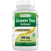 Best Naturals Green Tea Extract Weight Loss Supplement, Dietary Supplements, 500 mg, 250 Capsules
