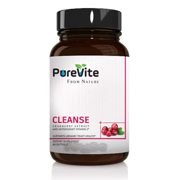 Cranberry Extract Supplement | Softgel Pills | Capsules | with Antioxidant Vitamin C - Supports Urinary Tract Health | CLEANSE by PureVite