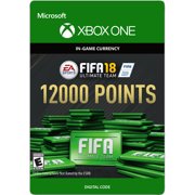 Xbox One FIFA 18 Ultimate Team 12000 Points (email delivery)