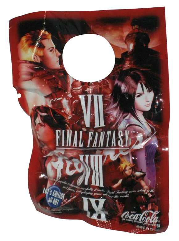 Final Fantasy VII VIII IX Coca-Cola Special Figure Collection Blind Pack - (1 Random Figure)