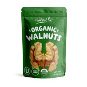 Food To Live  Organic Walnuts (Raw, No Shell) (8 Ounces)