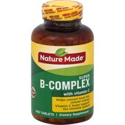NATURE MADE B-Complex, with Vitamin C, Super, Tablets, 460.0 CT