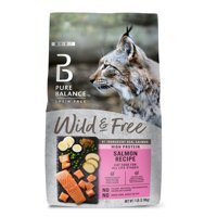 Pure Balance Wild & Free High Protein Dry Cat Food, Salmon Recipe