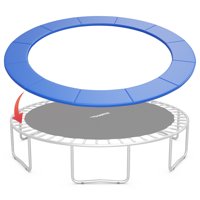 Topbuy 8FT/10FT/12FT/14FT Trampoline Replacement Safety Pad Bounce Frame Waterproof Spring Cover