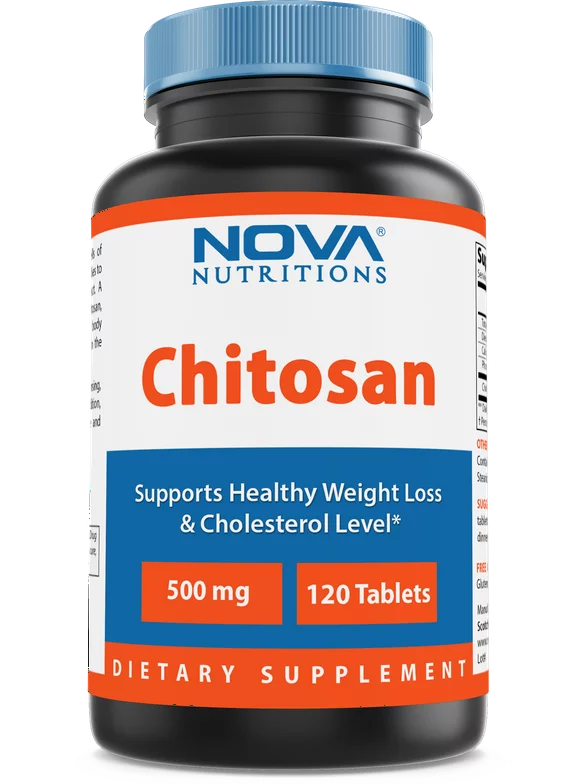 Nova Nutritions Chitosan Weight Management 500 mg 120 Tablets