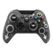 N-1 2.4GHz Game Controller Dual Motor Vibration for Xbox One PS3 PC (Grey)