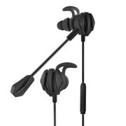Universal Wired Gaming Earphones with Mic Volume Control Corded Headset for PC Computer Laptops Smartphone