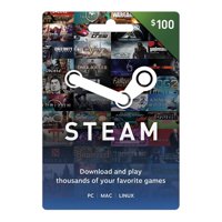 Steam $100.00 Physical Gift Card, Valve