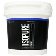 Isopure Mass Protein Powder, Creamy Vanilla, 53g Protein, 7 Lb