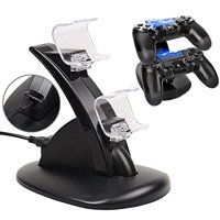 AGPtek Dual USB Charger for Sony PS4 Charging Station Controller