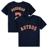 Alex Bregman Houston Astros Majestic Preschool Name & Number T-Shirt - Navy