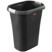Rubbermaid Plastic Home/Office Wastebasket Trash Can with Liner Lock, 8 Gallon