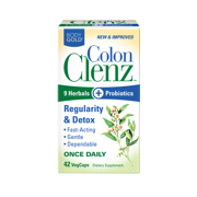 BodyGold Colon Clenz Regularity & Detox Dietary Supplement VegCaps, 42 Count