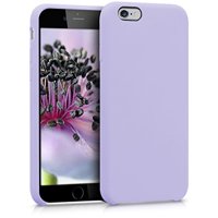 kwmobile TPU Silicone Case Compatible with Apple iPhone 6 / 6S - Slim Protective Phone Cover with Soft Finish - Lavender