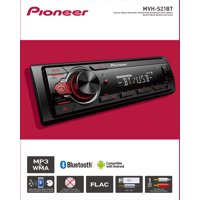 Pioneer MVH-S21BT Digital Media Receiver, Single DIN, In-Dash