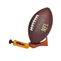 Wilson NFL Composite Football with Pump and Tee, Junior