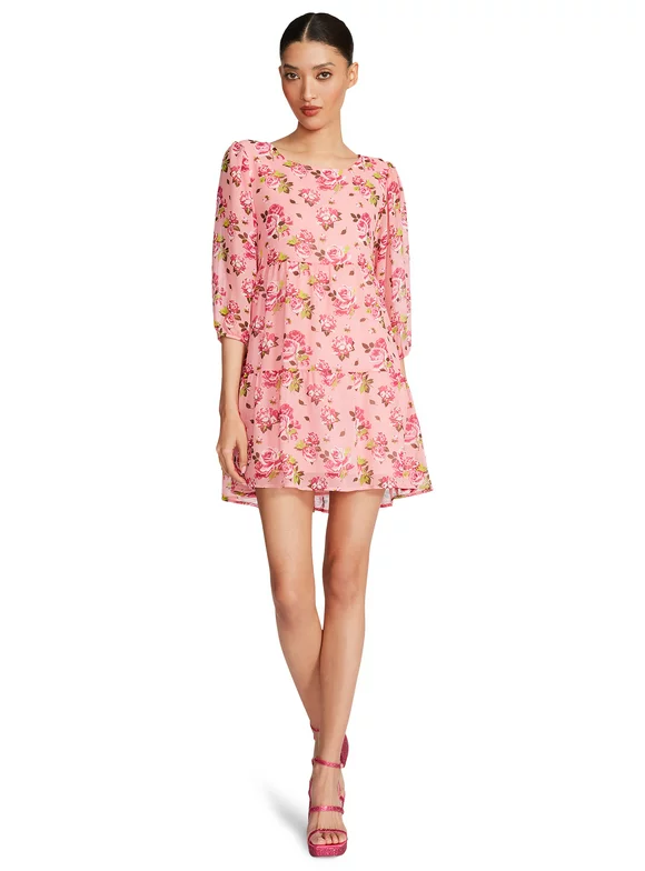 Luv Betsey By Betsey Johnson Women's Printed House Dress