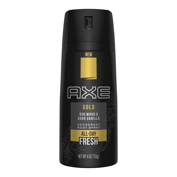 6 Pack Axe Gold Deodorant and Body Spray 150ml