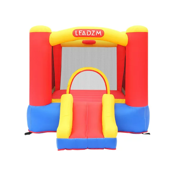 Ktaxon Toddler Inflatable Bounce House, Jumper Slide Castle with 350W Air Blower