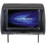 POWER ACOUSTIK HDVD-71CC 7-Inch Universal Replacement Headrest with DVD player, 7-inch TFT LCD display By Brand Power Acoustik
