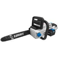 HART 40-Volt Cordless Brushless 14-inch Chainsaw Kit (1) 4.0Ah Lithium-Ion Battery