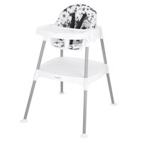 Everillo 4-in-1 Eat & Grow Convertible High Chair, Pop Star Gray