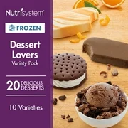 Nutrisystem Frozen Dessert Lovers Variety Pack, 20 Count