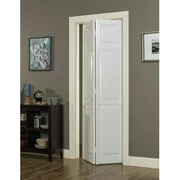 Seabrooke PVC Raised-Panel Bifold Door, White