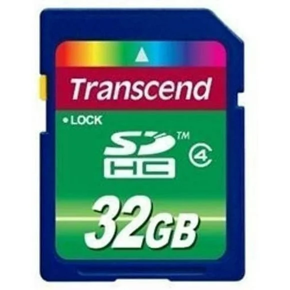 Transcend Digital Camera 32 GB Memory Card, Compatible with Canon PowerShot ELPH 180 Digital Camera Memory Card 32GB Secure Digital (SDHC) Flash Memory Card