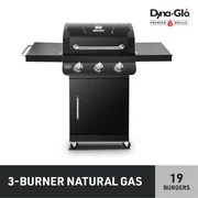 Dyna-Glo Premier 3 Burner Natural Gas Outdoor Grill Black